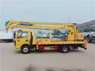 東風(fēng)18米單排折臂高空作業(yè)車 城市高空作業(yè)的得力助手