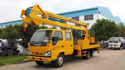 五十鈴雙排座高空作業(yè)與清洗吸污一體化解決方案 城市運(yùn)維的可靠伙伴